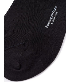 ZEGNA Gray Cotton Socks
