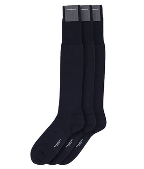 ZEGNA Navy Blue Wool Socks