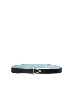 Bottega Veneta Green Leather Regular Belt