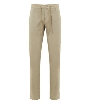 Jacob Cohen Beige Cotton Casual Pants