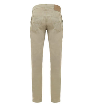 Jacob Cohen Beige Cotton Casual Pants