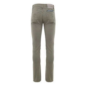 Jacob Cohen Gray Cotton Skinny Pant
