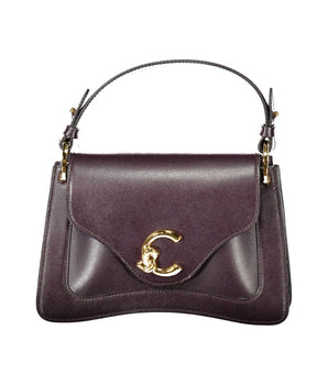 Coccinelle Purple Leather Handbag