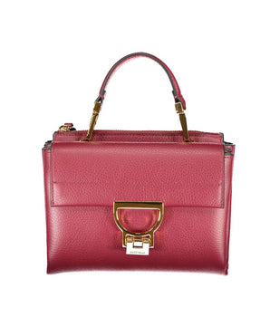 Coccinelle Purple Leather Handbag