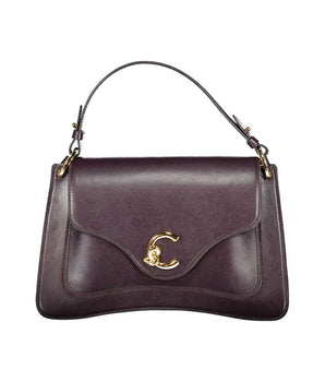 Coccinelle Purple Leather Handbag