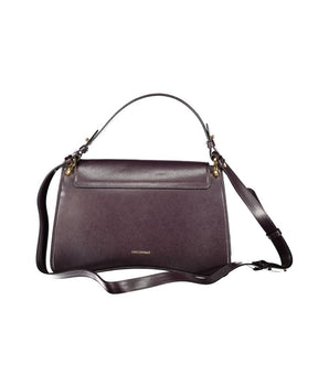 Coccinelle Purple Leather Handbag