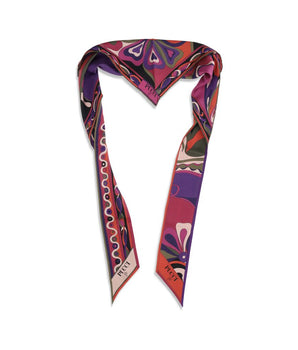 Emilio Pucci Multicolor Silk Scarf