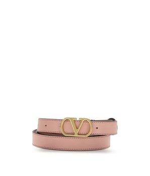 Valentino Garavani Multicolor Calf Leather Bos Taurus Thin Belt