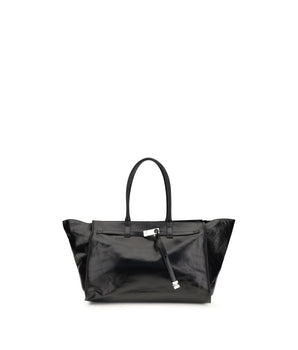 Benedetta Bruzziches Black Calf Leather Bos Taurus Shoulder Bag