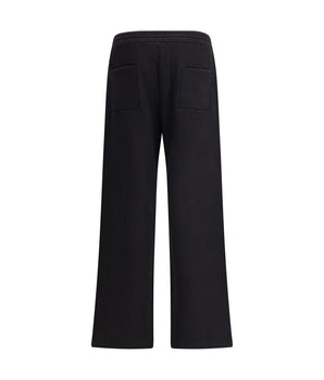 Dolce & Gabbana Black Cotton Casual Pants
