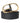 Dolce &amp; Gabbana Black Leather Classic Metal Oval Buckle Belt