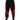 Dolce & Gabbana Black Red Leopard Print Nylon Jogger Pants
