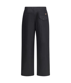 Gucci Black Cotton Casual Pants