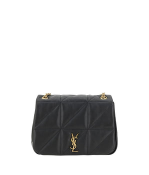 Saint Laurent Black Calf Leather Bos Taurus Shoulder Bag