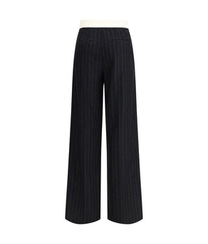 Forte_Forte Black Wool Dress Pants