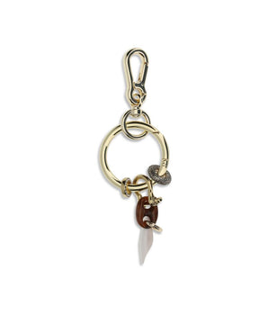Benedetta Bruzziches Multicolor Metal Keychain