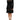 Dolce & Gabbana Black Floral Lace Trim Sheath A-line Dress