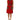 Dolce & Gabbana Red Leopard Viscose Sheath A-line Dress