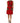 Dolce & Gabbana Red Leopard Viscose Sheath A-line Dress