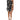 Dolce & Gabbana Black White One Shoulder High Slit Mini Dress