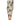 Dolce & Gabbana White Flower Vase Silk Sheath Midi Dress