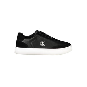 Calvin Klein Black Leather Men Sneaker