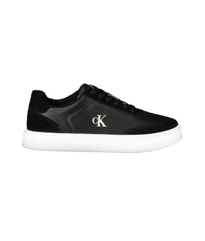 Calvin Klein Black Leather Men Sneaker