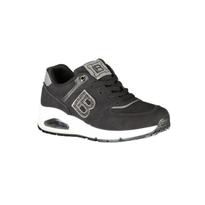 Laura Biagiotti Black Polyester Women Sneaker