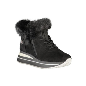 Laura Biagiotti Black Polyester Women Sneaker
