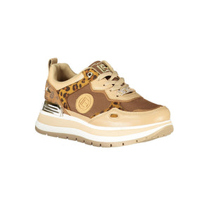 Laura Biagiotti Brown Polyester Women Sneaker