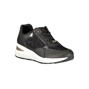 Laura Biagiotti Black Polyester Women Sneaker