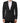 Dolce & Gabbana Black Stripes SICILIA 1 Button Suit Blazer