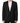 Dolce & Gabbana Black Wool GOLD 1 Button Suit Coat Blazer