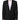 Dolce & Gabbana Black Wool GOLD 1 Button Suit Coat Blazer