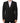 Dolce & Gabbana Black Stripes SICILIA 1 Button Suit Blazer
