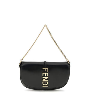 Fendi Black Calf Leather Bos Taurus Wallet