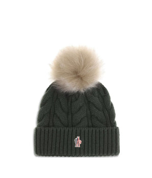 Moncler Grenoble Beanie Hat with Pon Pon