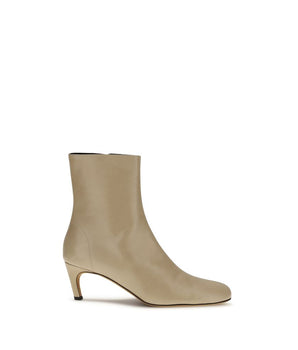 Proenza Schouler Beige Calf Leather Bos Taurus Ankle Boots