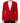 Dolce & Gabbana Red Cashmere 2 Buttons Suit Jacket Blazer