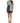 Dolce &amp; Gabbana Blue Nylon Patchwork Denim Sheath Mini Dress