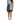 Dolce & Gabbana Blue Nylon Patchwork Denim Sheath Mini Dress