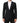 Dolce & Gabbana Black Wool NAPOLI 2 Button Men Suit Blazer