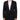 Dolce & Gabbana Black Cotton 1 Button Suit Jacket Blazer