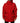 Dolce & Gabbana Red Nylon Hooded Men Full Zip Parka Jacket
