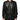 Dolce & Gabbana Black Leather Nylon FullZip Blouson Jacket