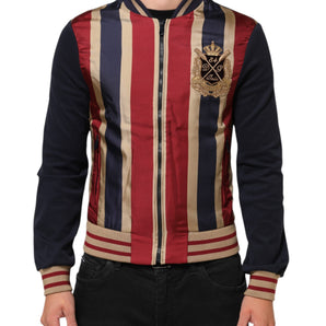 Dolce & Gabbana Multicolor #DGMillennials Full Zip Bomber Jacket