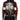 Dolce & Gabbana Multicolor Hooded Leather DG King Men Biker Jacket