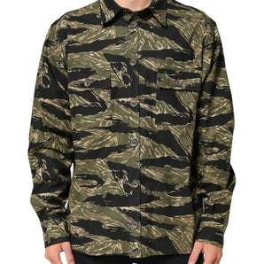 Dolce & Gabbana Multicolor Camouflage Cotton Casual Shirt