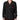 Dolce & Gabbana Black Red Contrast Trim Silk Casual Shirt