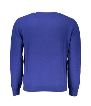 Harmont &amp; Blaine Blue fabric sweater